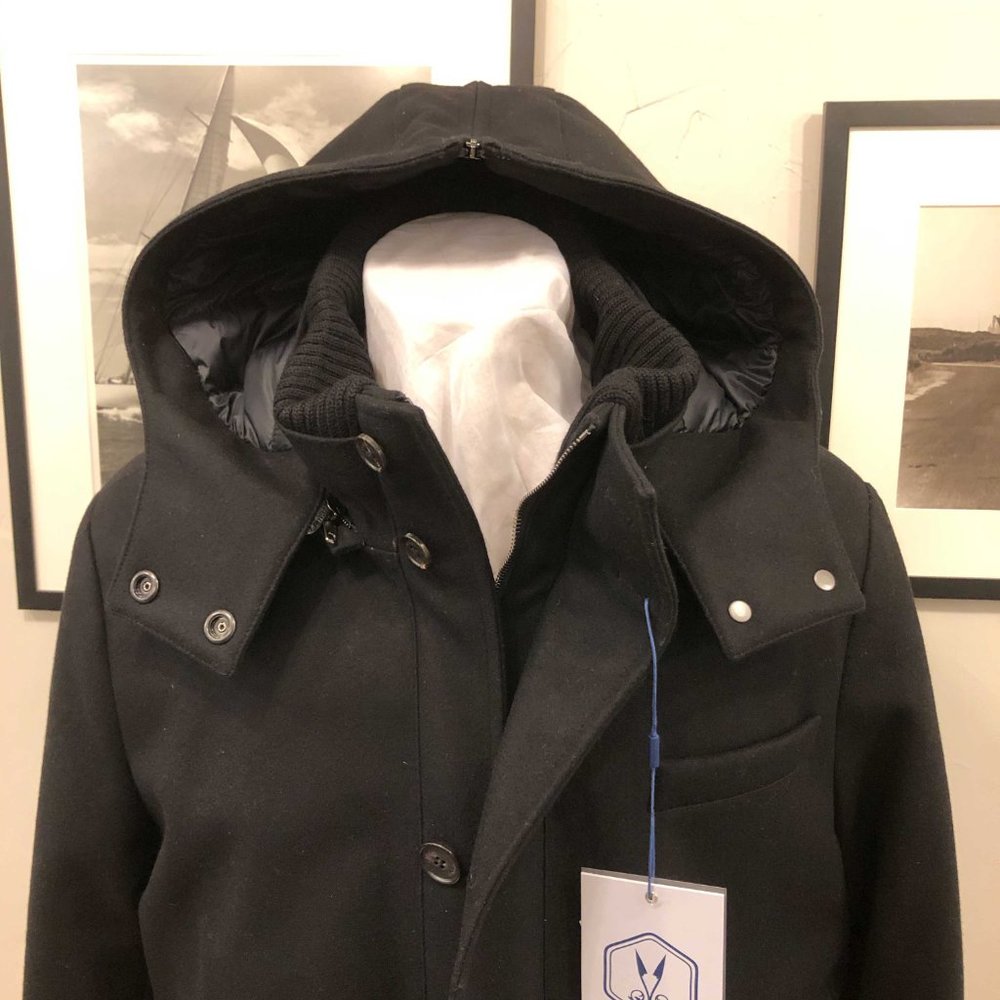 Norwegian Wool City Active Parka - Black - Picture 7 of 8